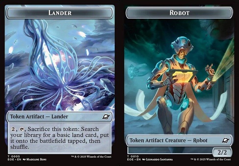 Lander #5 // Robot (token)