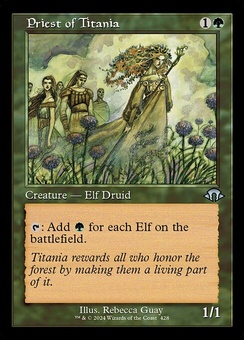 Priest of Titania (retro foil)