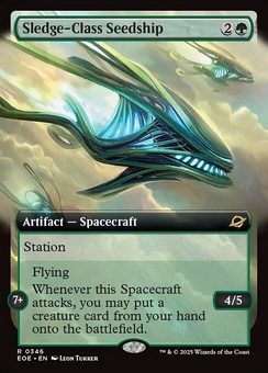 Sledge-Class Seedship (extended art)