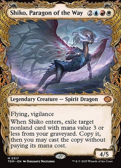 Shiko, Paragon of the Way (showcase)