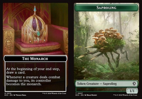 The Monarch // Saproling (token)