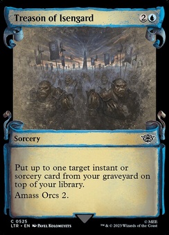 Treason of Isengard (scroll foil)