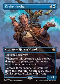 Drake Hatcher (borderless foil)