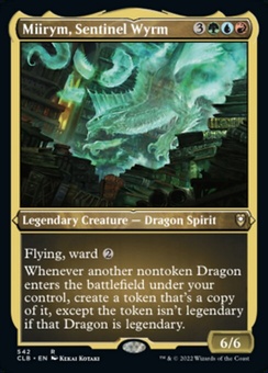 Miirym, Sentinel Wyrm (etched foil)