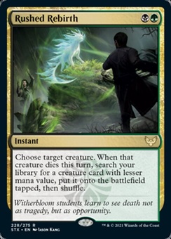 Rushed Rebirth (prerelease promo foil)