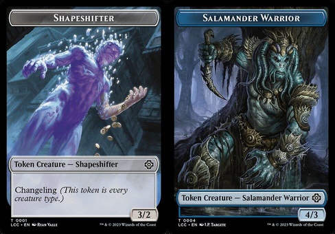 Shapeshifter // Salamander Warrior (token)