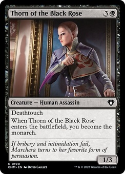 Thorn of the Black Rose (foil)