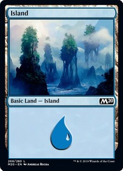 Island #268 (foil)