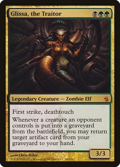 Glissa, the Traitor (prerelease promo foil)