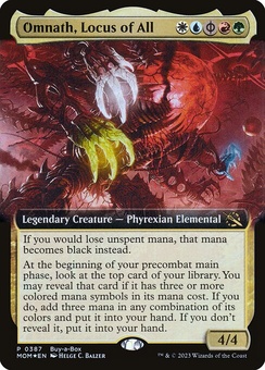 Omnath, Locus of All (extended art buyabox foil)