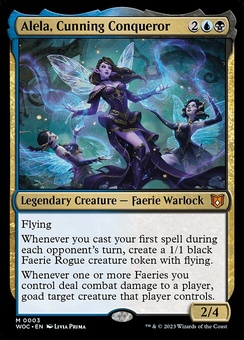 Alela, Cunning Conqueror (foil)