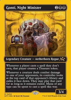 Gonti, Night Minister (boxtopper)