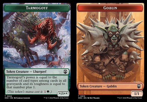 Tarmogoyf // Goblin (token)
