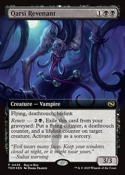 Qarsi Revenant (extended art buyabox)