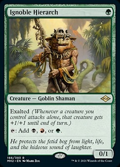 Ignoble Hierarch (promo pack stamp)