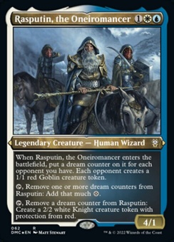 Rasputin, the Oneiromancer (etched foil)
