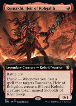 Rosnakht, Heir of Rohgahh (extended art - foil)