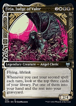 Firja, Judge of Valor (showcase - foil)