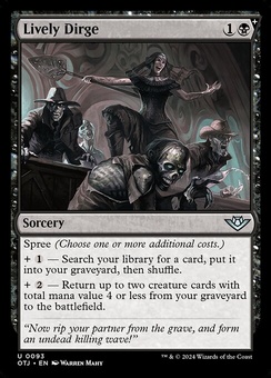 Lively Dirge (foil)