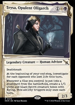 Teysa, Opulent Oligarch (showcase foil)