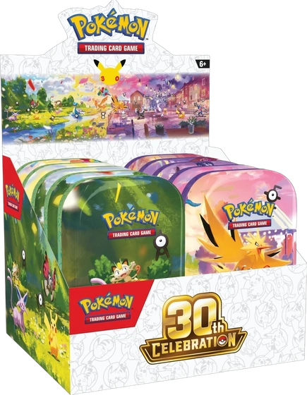 Pokémon - 30th Celebration: Mini Tin Displej
