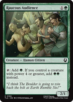 Raucous Audience (foil)