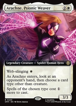 Arachne, Psionic Weaver (extended art foil)