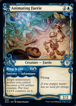 Animating Faerie (showcase foil)