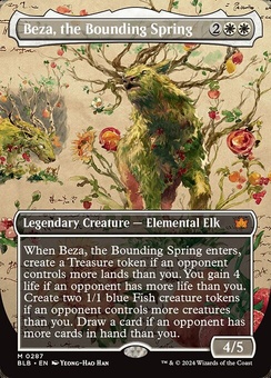 Beza, the Bounding Spring (borderless foil)