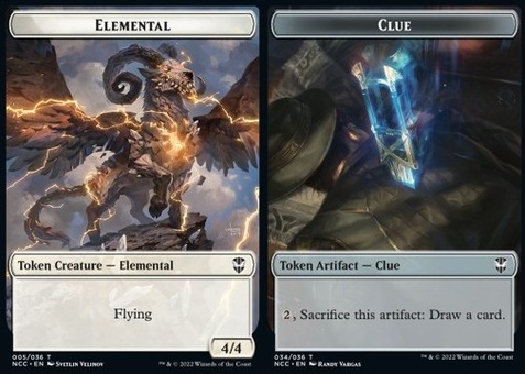 Elemental // Clue (token)