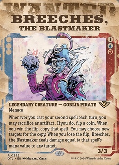 Breeches, the Blastmaker (borderless showcase foil)