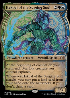 Hakbal of the Surging Soul (showcase foil)