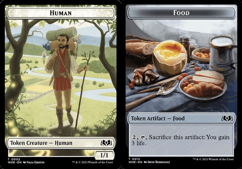 Human // Food #12 (token foil)
