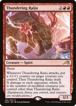 Thundering Raiju (foil)