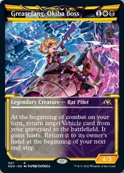 Greasefang, Okiba Boss (showcase)