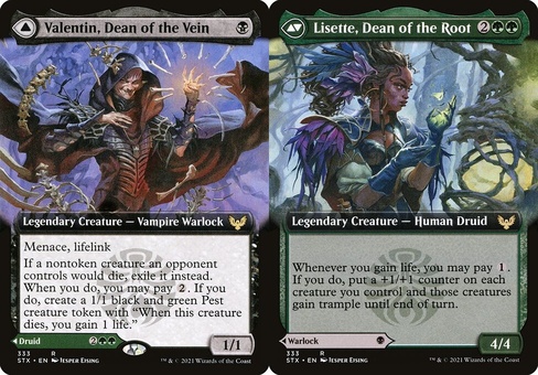 Valentin, Dean of the Vein // Lisette, Dean of the Root (extended art)