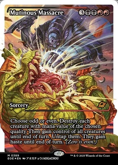 Mutinous Massacre (showcase fracture foil)