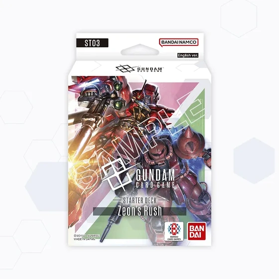 Gundam - Zeon's Rush Starter Deck ST-03