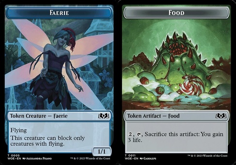 Faerie // Food #11 (token foil)