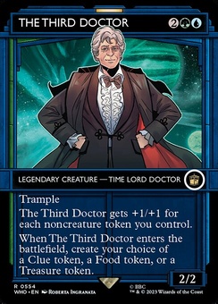 The Third Doctor (borderless showcase)