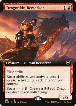 Dragonkin Berserker (extended art)
