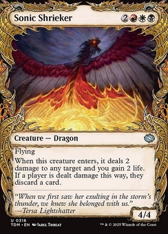 Sonic Shrieker (showcase foil)
