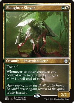 Slaughter Singer (FNM promo foil)