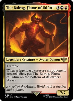 The Balrog, Flame of Udûn