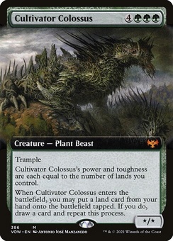 Cultivator Colossus (extended art)