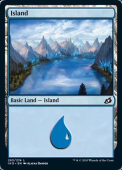 Island (foil) #263