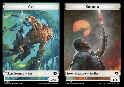 Cat // Soldier (token)