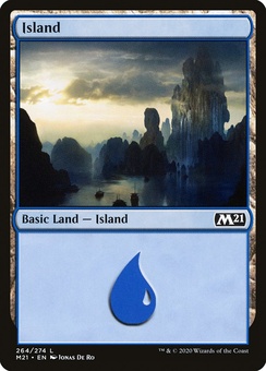 Island #264 (foil)