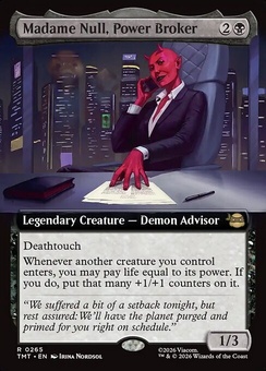 Madame Null, Power Broker (extended art)