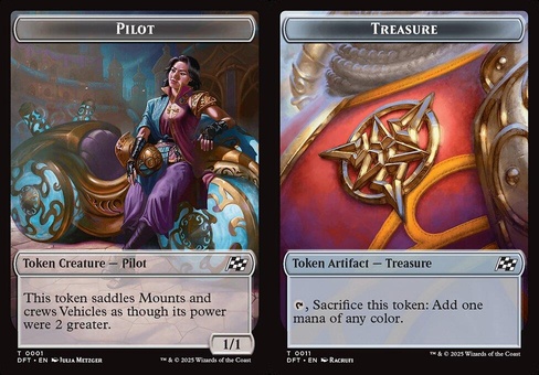 Pilot // Treasure (token foil)